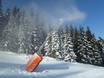 Schneesicherheit Tschechien – Schneesicherheit Keilberg (Klínovec)