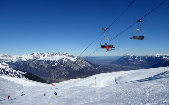 Größter Höhenunterschied im Tarifverbund Meilenweiss – Skigebiet Pizol – Bad Ragaz/Wangs Größter Höhenunterschied im Tarifverbund Meilenweiss – Skigebiet Pizol – Bad Ragaz/Wangs